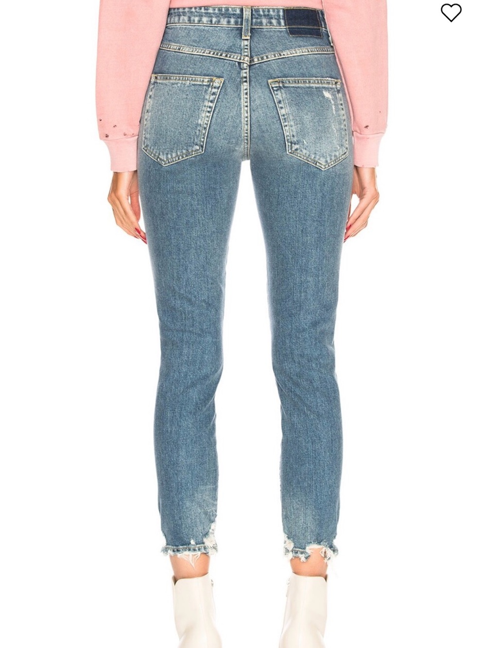 AMO High Rise Stix Crop - Picture 3 of 11